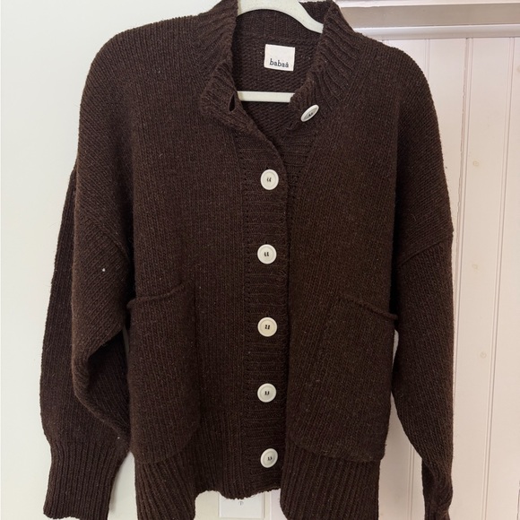 Babaa cardigan no11 earth - Picture 6 of 12